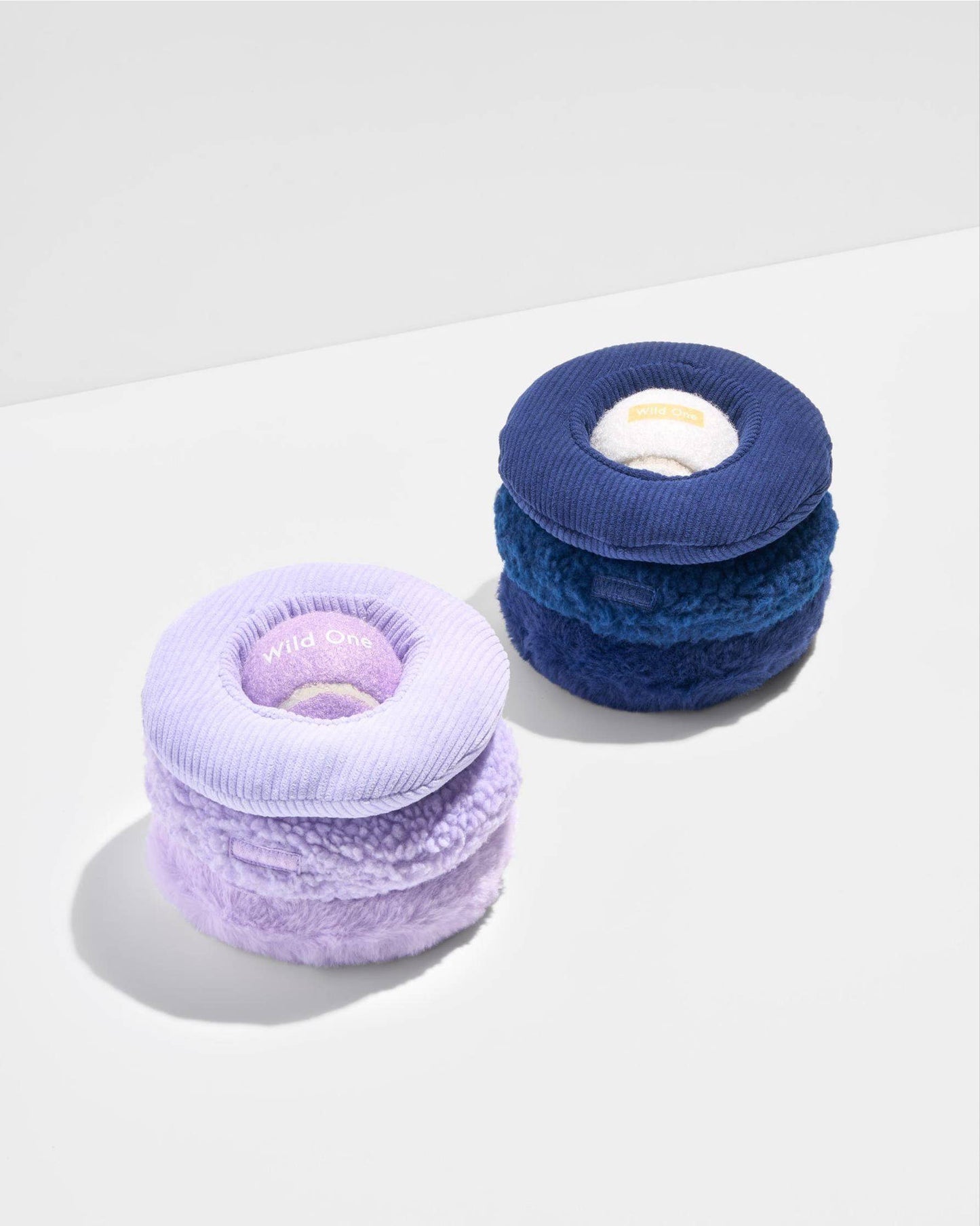 Plush Dog Toy - Tennis Tuft: Lilac