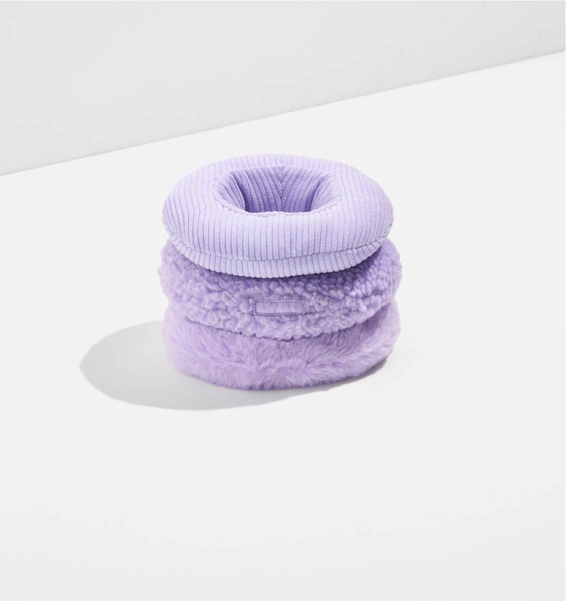 Plush Dog Toy - Tennis Tuft: Lilac