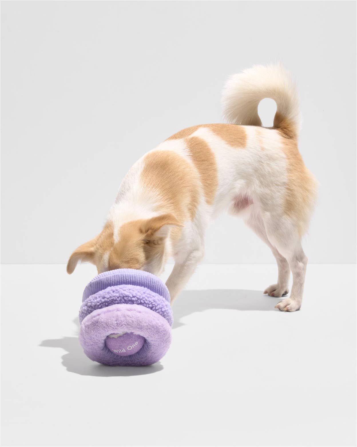 Plush Dog Toy - Tennis Tuft: Lilac
