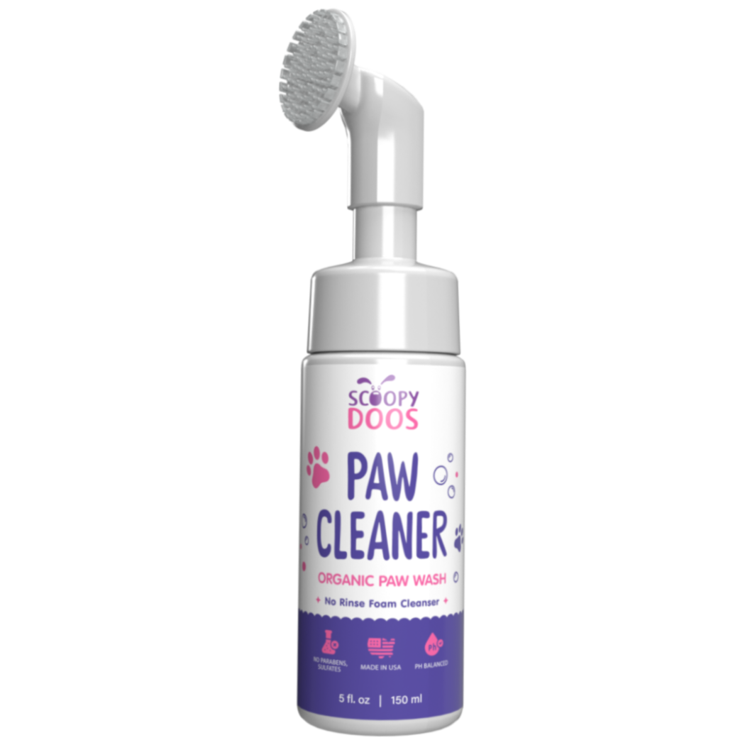 Organic No Rinse Foaming Paw Cleanser For Dogs