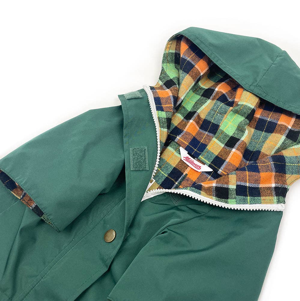 Dog Rain Jacket - Forest Green (3.0)