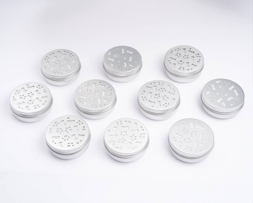 Dog Scent Work / Nose Training Containers w/ Magnetic Dots