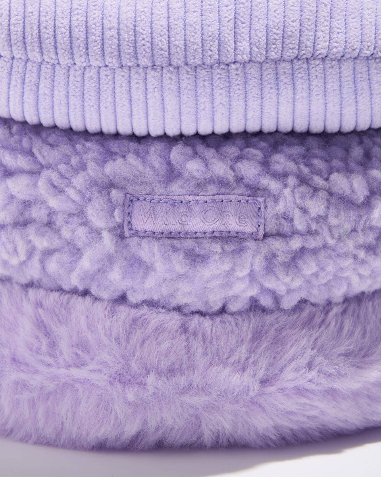 Plush Dog Toy - Tennis Tuft: Lilac