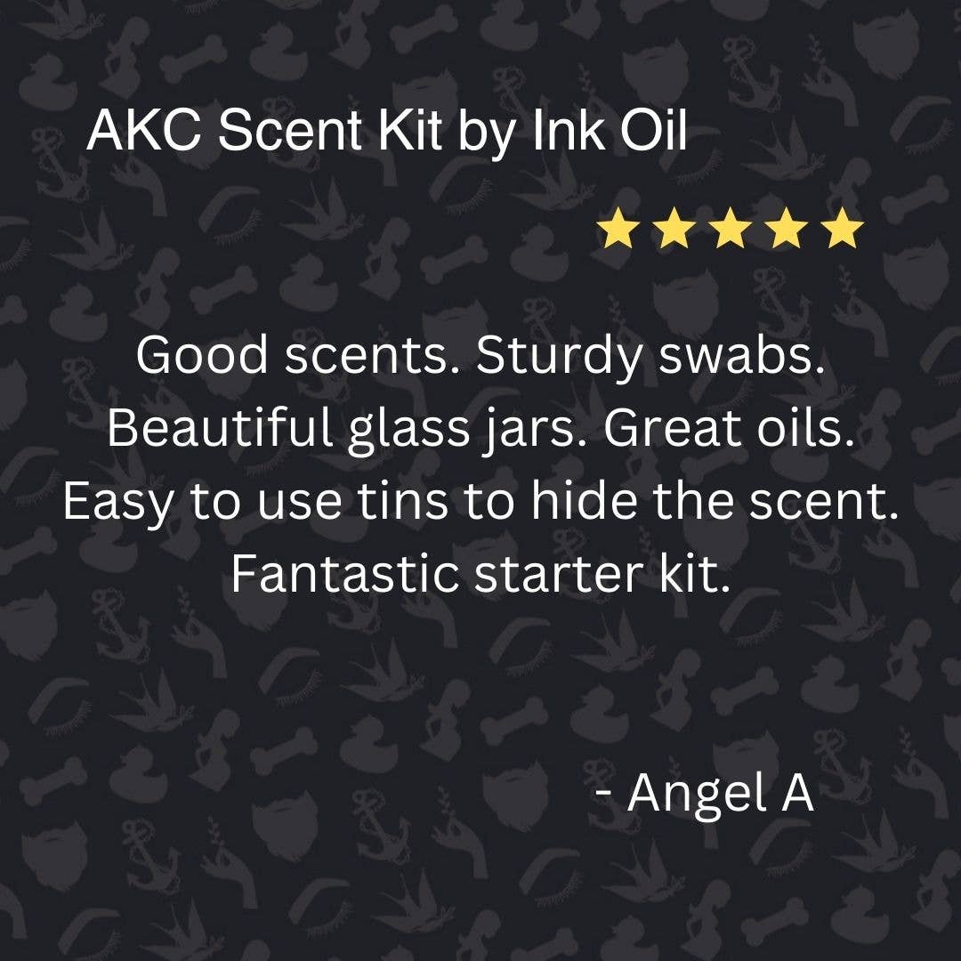 Pup Oils Beginners Scent Work Kit I Scent Training for Dogs