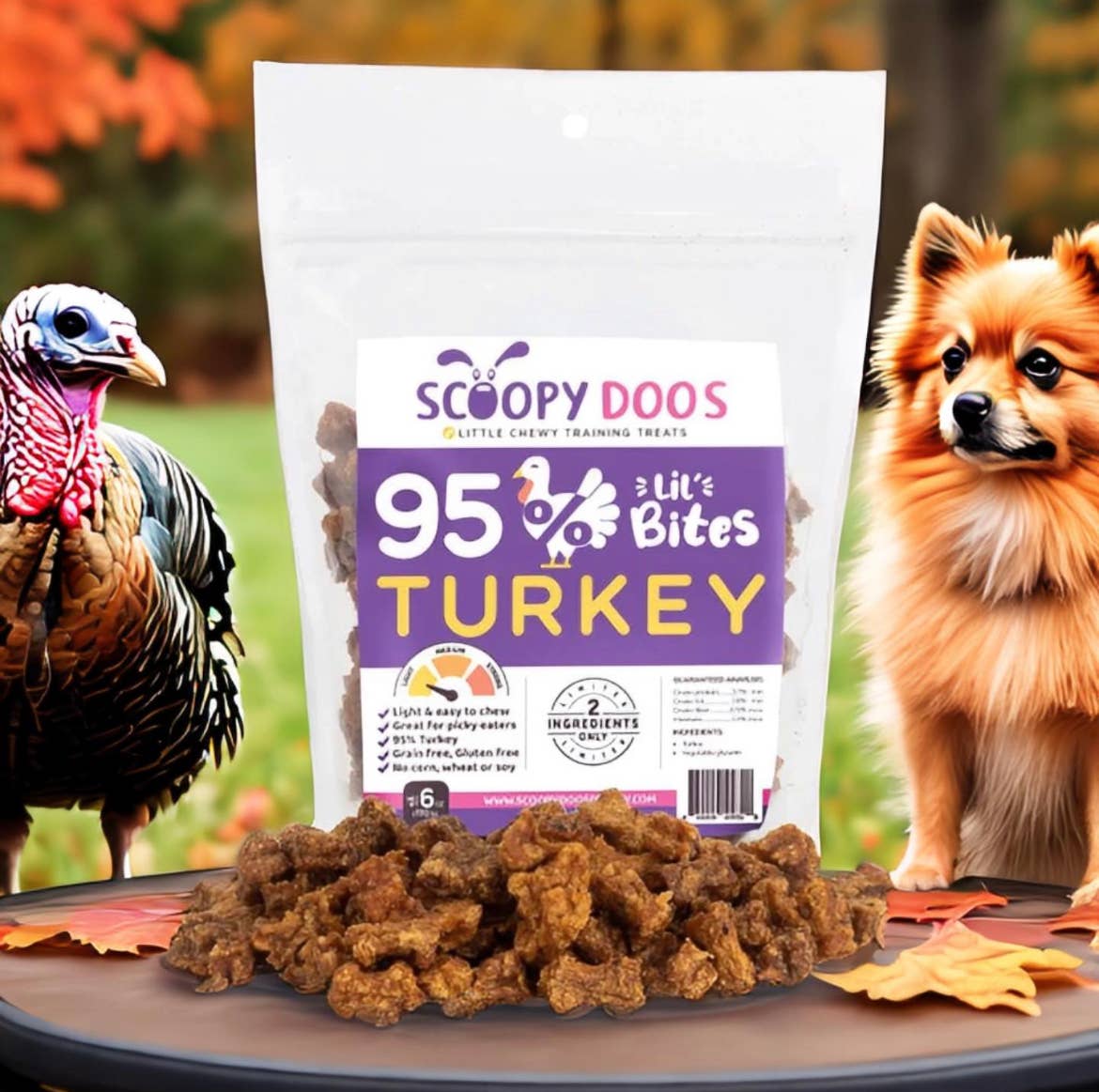 95% Turkey Training Treats