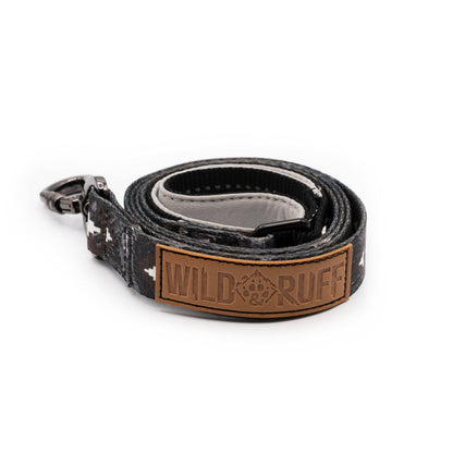 Obsidian Leash - Black and White: Large