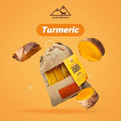Large Flavored Yak Chews- Pumpkin, Honey, Turmeric, Coconut, Flaxseed or Strawberry