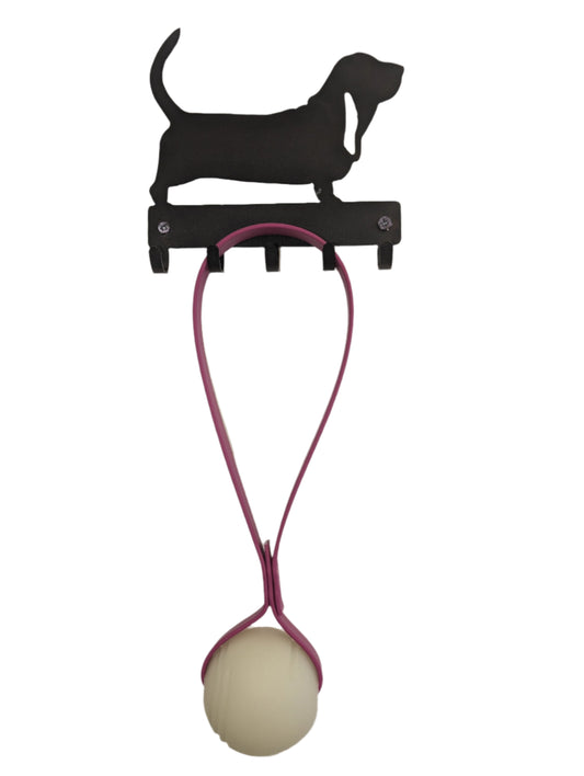 BioThane Tug Toy | Fetch Toy | Toss Toy | Training Reward: Magenta / Glow in the Dark