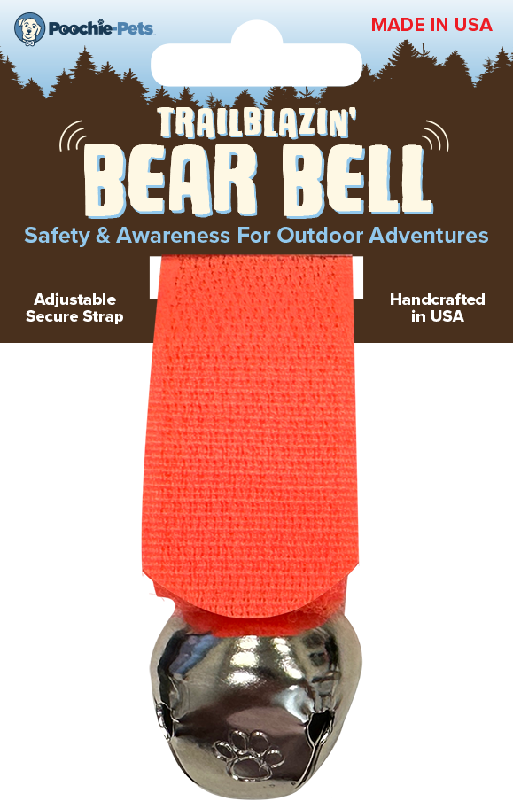 Trailblazin' Collar Bells for Outdoor Pet & Owner Safety