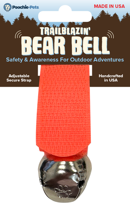 Trailblazin' Collar Bells for Outdoor Pet & Owner Safety