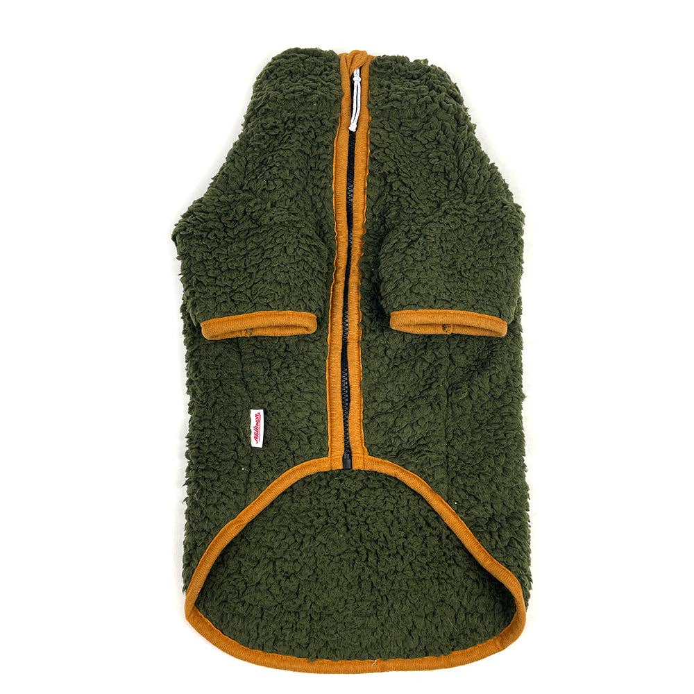 Sherpa Fleece Dog Coat