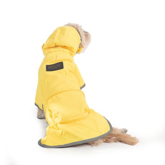 Pendleton Waterproof Hooded Rain Coat and Carry Bag For Dogs
