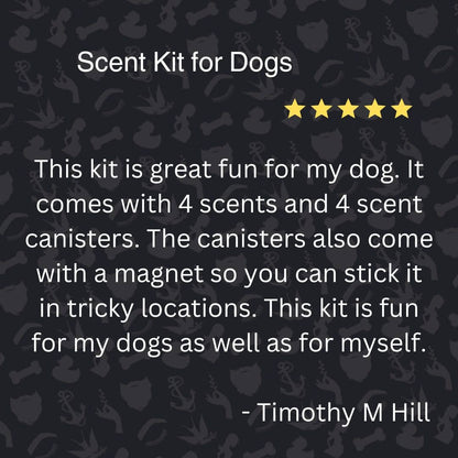 Pup Oils Beginners Scent Work Kit I Scent Training for Dogs