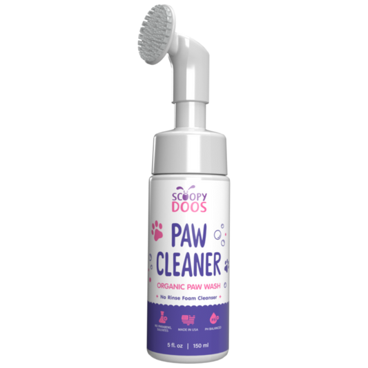 Organic No Rinse Foaming Paw Cleanser For Dogs