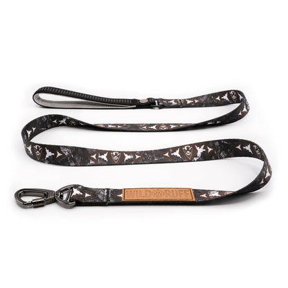 Obsidian Leash - Black and White: Large