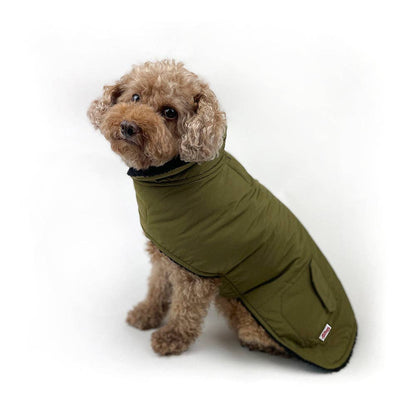Reversible Puffer/Teddy Fleece Coat- 3 Color Options