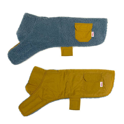 Reversible Puffer/Teddy Fleece Coat- 3 Color Options